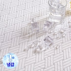 냉감패드 침대패드 매트리스커버 QK 겸용