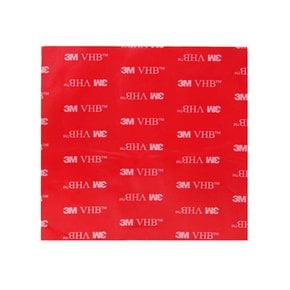 VHB 차량 앞유리 양면테이프 하이패스 10x10cm GPS 블랙박스테입 차량용품