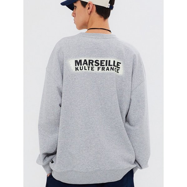 UV STAMP CREWNECK M.GREY