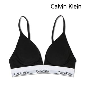 Calvin Klein 캘빈클라인 여자속옷 코튼 트라이앵글 브라렛 블랙 QF5650-001