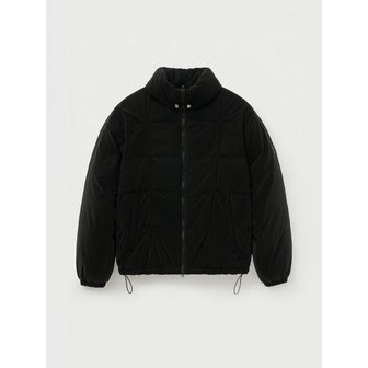 세터 오르타 2-Way 칼라 덕 다운 패딩_블랙