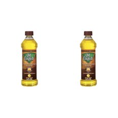 Old English Lemon Oil 올드 잉글리쉬 목재 가구 광택제 스크레치 커버 473ml 2개