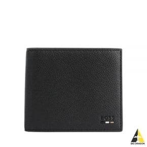 휴고보스그린 24FW Ray Billfold Wallet (50491957-001) (엠보스드 로고 가죽 지갑)