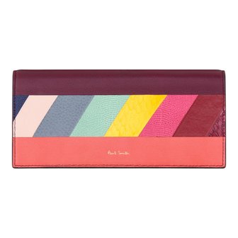 폴스미스 멀티 스트라이프 레더 지갑 5728339505000