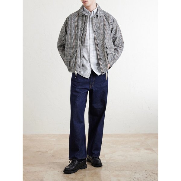 빔스 체크 코튼 버튼다운 칼라 셔츠 46376663162982535