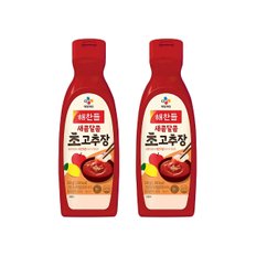  해찬들 새콤달콤 초고추장 500g(튜브형) x2개