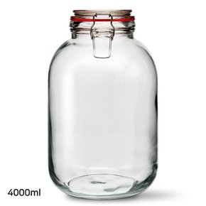 잼병-메탈글라스자(클립)4000ml