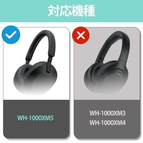 Adhiper 3 Sony WH-1000XM5 세트 케이스 커버 헤드폰용 이어 패드 커버이어 커버헤드 밴드