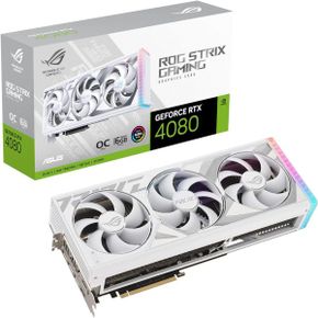 영국 아수스 그래픽카드 ASUS ROG Strix GeForce RTX 4080 OC Edition Gaming Graphics Card Whi