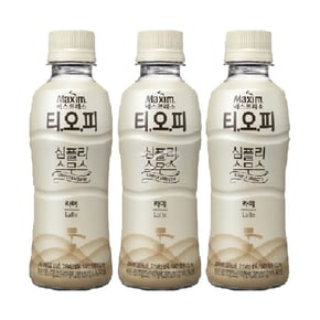 맥심 티오피 심플리스무스 라떼 240ml x 10개