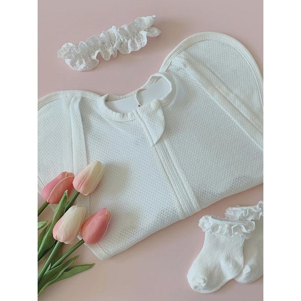 베이비걸 세트(3종 구성) - Newborn babygirl swaddle set