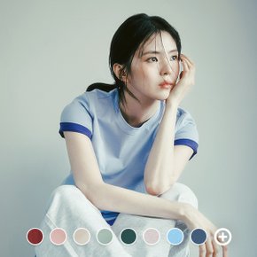 325518 한소희 여 기본 크루넥 반팔티