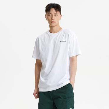 뉴발란스 남여공용 에센셜 등판 빅로고 반팔티 (STANDARD FIT) (NBNEF21423)