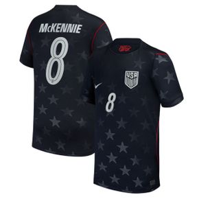 Weston McKennie USMNT 유스 2026 어웨이 스타디움 레플리카 저지 - 블루 11353992