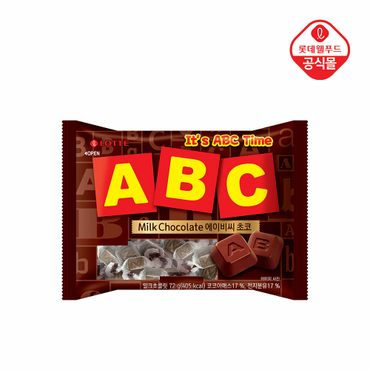 롯데제과 ABC 초코 72g