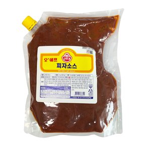 오쉐프 피자소스 2kg (스파우트팩)