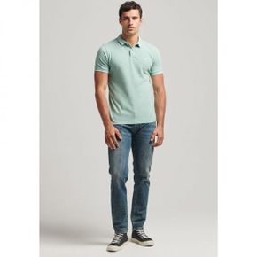 4057976 Superdry DESTROYED - Polo shirt fresh mint