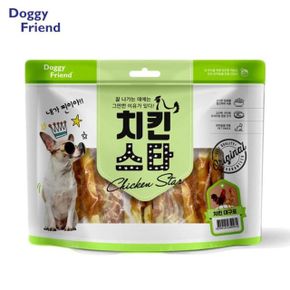 애견용품 치킨스타 대구포 300g