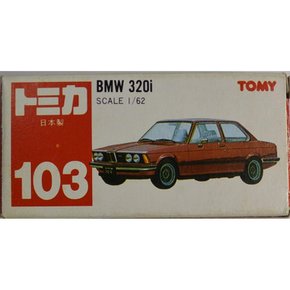 일본산 토미카 REDBOX103 BMW 320i 1/62 블루 메탈릭 알피나 사양