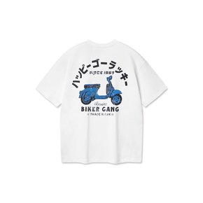 THE BIKER 반팔티셔츠 AST3614 (4COLOR)