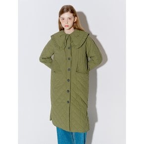 SAILOR KARA QUILTED COAT KHAKI