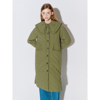 오프닝선샤인 SAILOR KARA QUILTED COAT KHAKI