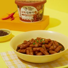 간편조리 컵볶이 매콤짜장맛 144g, 1개