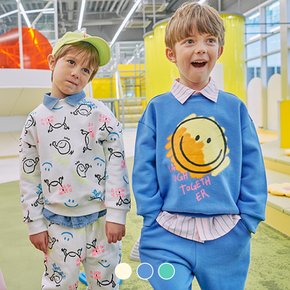 스마일 루즈핏 맨투맨 (84129-332-33)