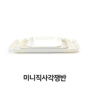 원룸꾸미기 미니 직사각 쟁반 사각 트레이 식당 뷔페 다용도 주방아이템