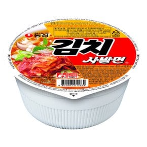 농심 김치사발면 86g x 6컵 x 2박스