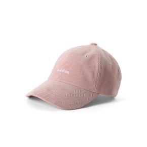 Logo Corduroy Ball cap _ Pink