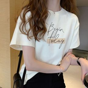 비긴 투데이 반팔 티셔츠 BI A200160_P340365714