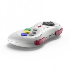 8Bitdo M30 Bluetooth 6 NS Switch Windows Android macOS Steam Respberry Pi (White) 게임