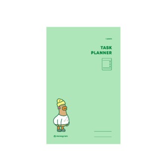  0[꿈드림22]모노그램 monogram 태스크 플래너 task planner 1달  Hipduck2 2.5 MG-23