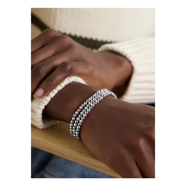 록산느 애슐린 베이비 버블 실버톤 팔찌 3세트 1647597338815535