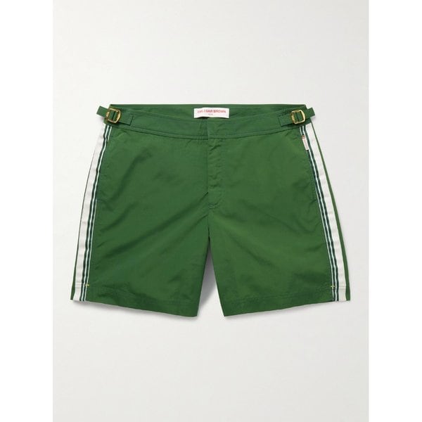 불독 스트레이트 레그 미드 렝스 스트라이프 스윔 쇼츠 46376663162938638