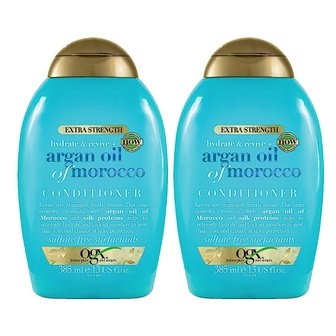  오지엑스 하이드레이트 앤 리바이브+ 컨디셔너 OGX Argan Oil of Morocco Conditioner 385ml 2개