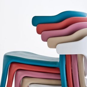 쉘비 플라스틱 디자인 카페 식탁 의자