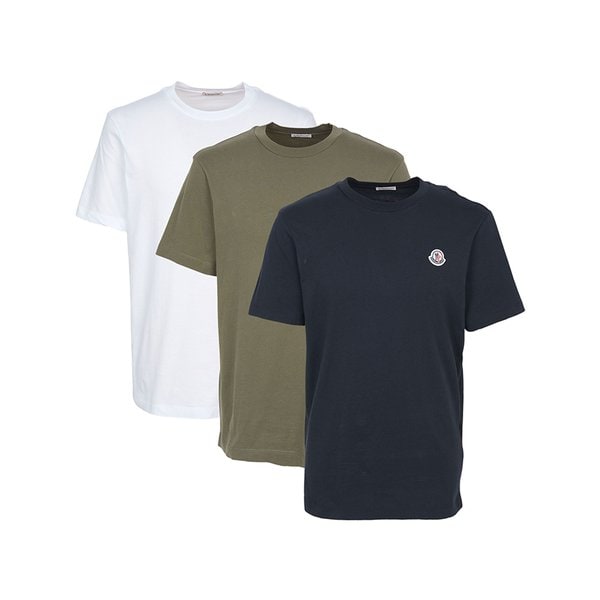 [부산점] 몽클레어 남성 반팔티셔츠 8C00032 829H8 3P3 (3종 세트)