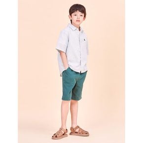 *시즌오프30%*[BEANPOLE KIDS] 폴리리넨 클래식 상하 세트  그린 (BI4465U03M)