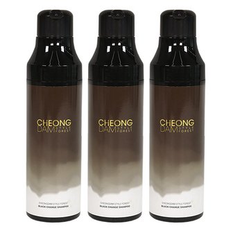 청담스타일 포레스트 블랙체인지 샴푸 XP 200ml (자연갈색) x 3개