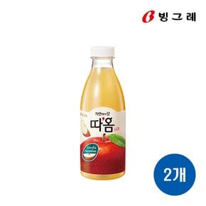 따옴 사과 730ml X 2입 (아이스박스포장)