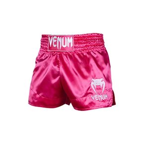 VENUM 무에타이 트렁크 MUAY THAI SHORTS CLASSIC 핑크×화이