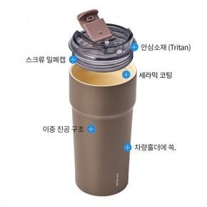 메트로 카페 세라믹 텀블러 650ML (LHC4359)