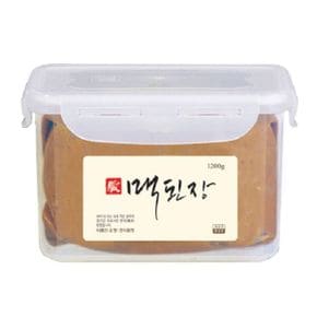 발효시킨 맥된장 고추장 1년이상 1.2kg