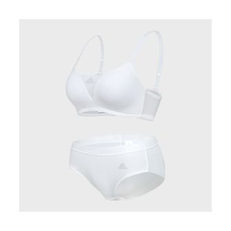 아디다스 아디다스 UNDERWEAR 메쉬 볼륨 서포트 브라팬티 WH 106893754