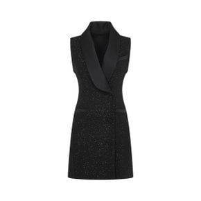 [막스마라 피아노포르테] Womens Dress 2421226094600.10395 Black