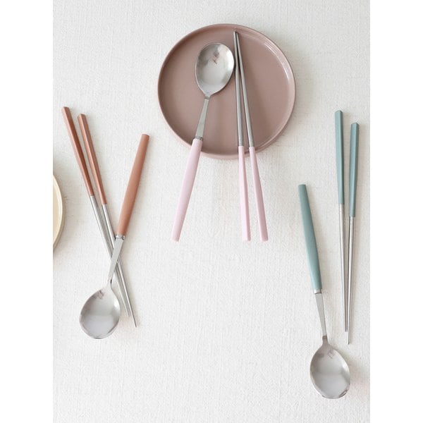 [2+2] 카모메키친 파스텔로 수저세트 4컬러