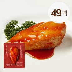 소스품은 닭가슴살 양념치킨맛 100g 49팩