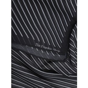 [프랭키샵]  스카프 FW26 SCFS21169916BLACK/WHITE 7436488
